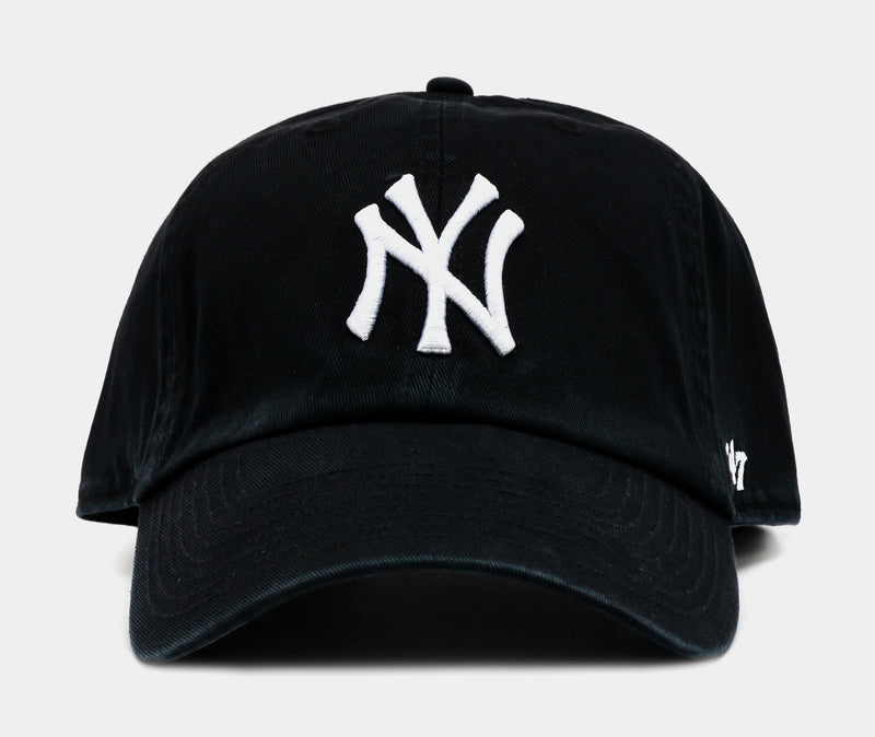 New York Yankees Clean up Mens Hat (Black)