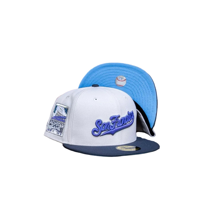 New Era San Francisco Giants 2007 All-Star Game Sky UV (Stone/Graphite) 59Fifty Fitted