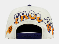 All Star Phoenix Suns 950AF Snapback Mens Hat (White/Blue/Orange)