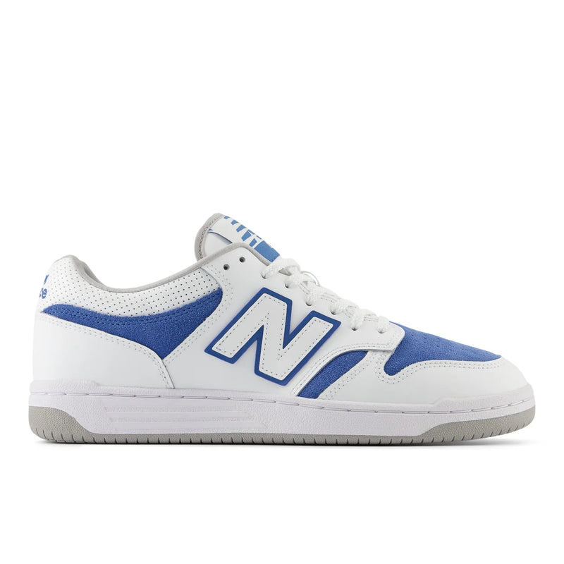 New Balance 480 - White / Columbia Blue