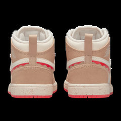 Air Jordan 1 Mid SE Preschool 'Fusion Red'