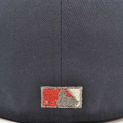 Atlanta Braves "WE DON'T TRUST YOU" Exclusive New Era 59Fifty Fitted Hat - Navy/Black