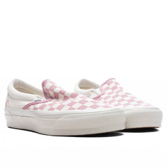 Premium Classic Slip-On 98 - Checkerboard Pink