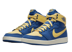 Nike AJKO 1 TRUE BLUE SOLD SAIL White Yellow DO5047-407 Sneaker Shoe Trainer