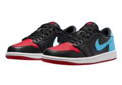 Wmns Nike AIR JORDAN RETRO 1 'UNC TO CHI Black Red Blue White CZ0755-046 Sneaker