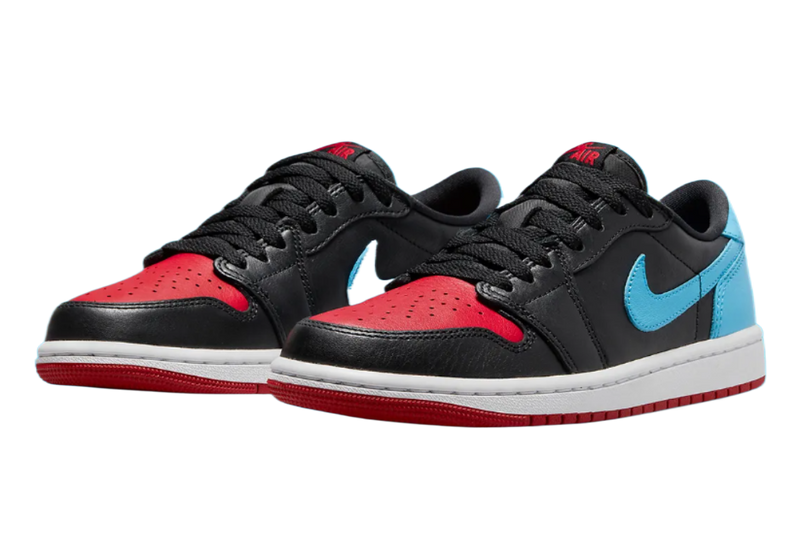 Wmns Nike AIR JORDAN RETRO 1 'UNC TO CHI Black Red Blue White CZ0755-046 Sneaker