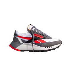Kids Reebok GS CL Legacy Charcoal Grey Red White Infrared Black Sneaker Shoe