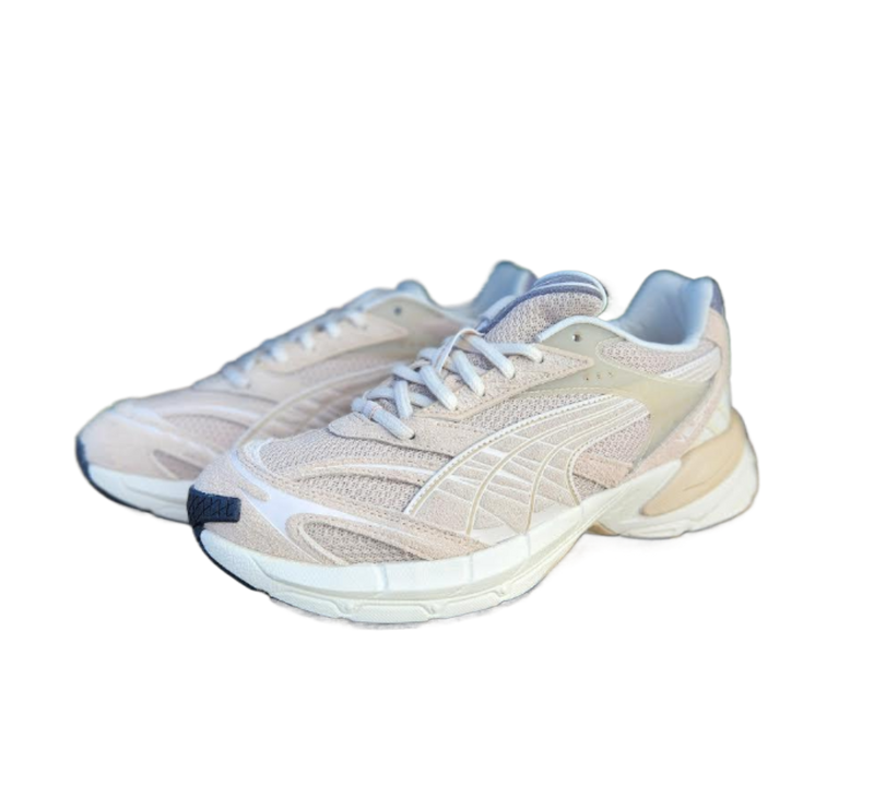 PUMA VELOPHASIS SD GRANOLA ALPINE SNOW Beige White Purple 396480-01 Sneaker