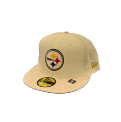New Era Pittsburgh Steelers SB White Orange Red Blue 59Fifty 5950 Patch Fitted