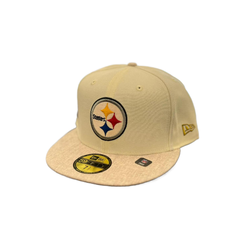 New Era Pittsburgh Steelers SB White Orange Red Blue 59Fifty 5950 Patch Fitted