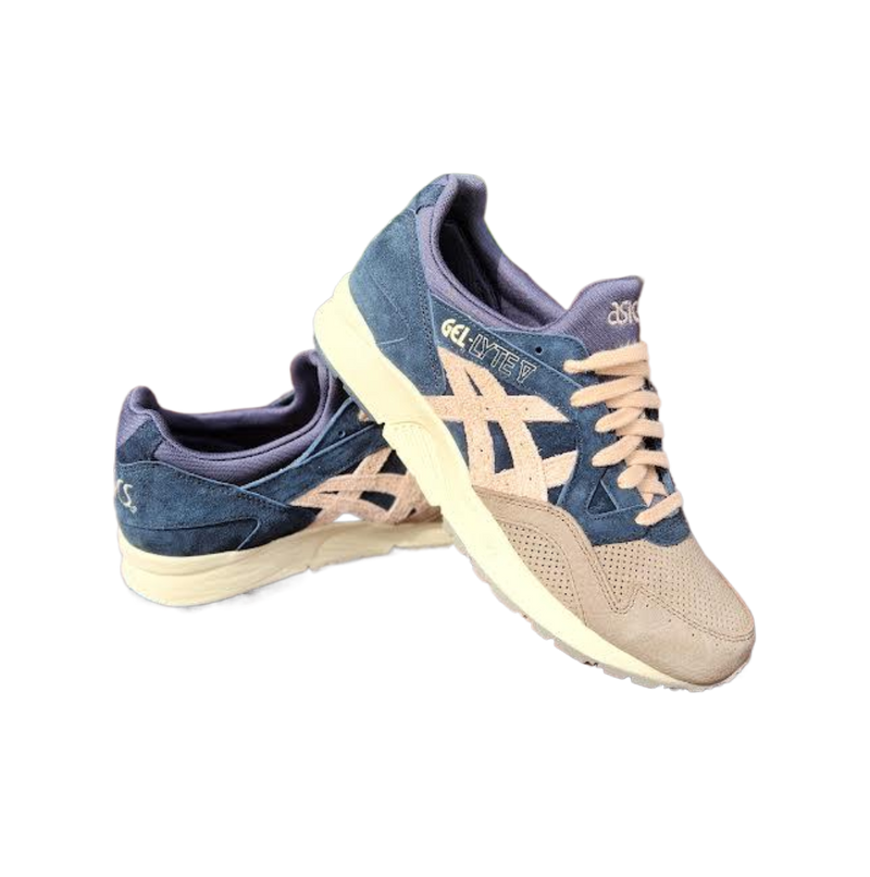 ASICS GEL-LYTE V PEPPER BLACK Blue Pink White 1203A379-201 Sneakers Shoe