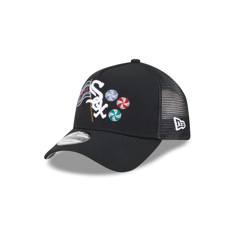 Chicago White Sox State Stitch 9FORTY A-Frame Trucker Hat
