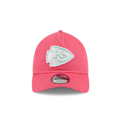 Kansas City Chiefs Coral 9TWENTY A-Frame Adjustable Hat