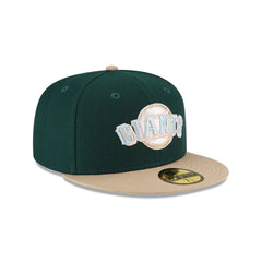 New Era 59Fifty San Francisco Giants Script Hat - Green, Tan