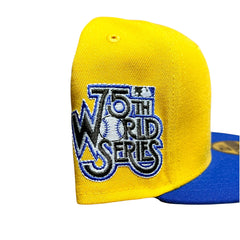 New Era New York Yankees 75Th WS 59Fifty Fitted - Chocolate