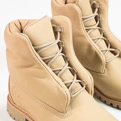 Timberland Vibram 6" Boot Light Beige Full Grain HO24 Snow Rain Boots