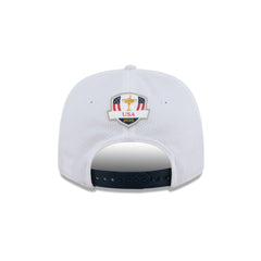 2025 Ryder Cup Team USA White 9SEVENTY Stretch-Snap Hat