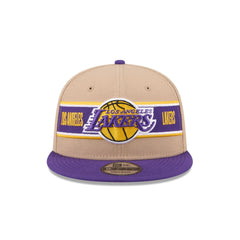 Los Angeles Lakers 2024 Draft 9FIFTY Snapback Hat