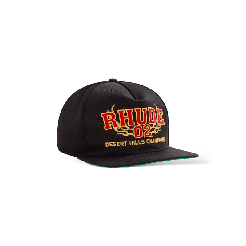RHUDE DESERT HILL HAT - BLACK
