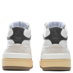 Clay High Top Sneakers - White/Red