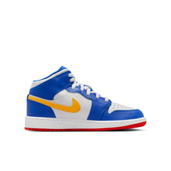Air Jordan 1 Mid BG (Racer Blue/Speed Red/Gold)