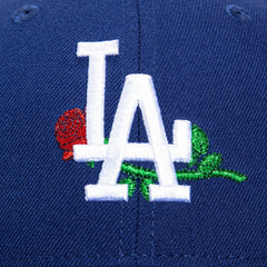 New Era 59Fifty Los Angeles Dodgers Rose Hat - Royal