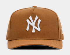 Shoe Palace Exclusive New York Yankees Light Bronze 950AF Snapback Mens Hat (Bronze/White)