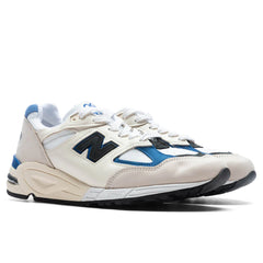 New Balance 990V2 Made in USA - White/Blue