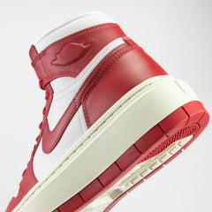 WMNS Nike Air Jordan 1 Elevate High Summit White Varsity Red Sneaker Shoe Trainer
