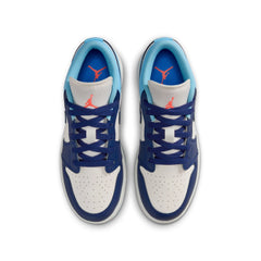 Air Jordan 1 Low GS (Sail/Blue Void/Blue Chill)