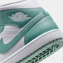 Air Jordan 1 Mid Womens Lifestyle Shoes (White/Cannon)