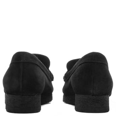Women'S Wallabee Loafer - Black Suede