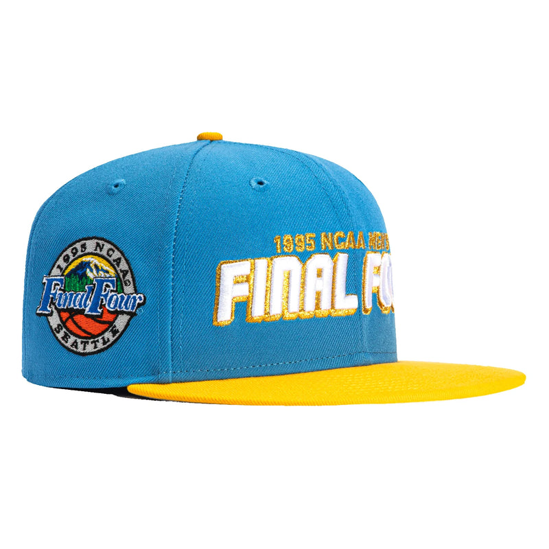 New Era 59Fifty UCLA Bruins 1995 Final Four Patch Final Four Hat - Light Blue, Gold