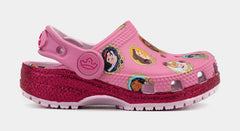 Disney Princess Classic Clog Infant Toddler Sandals (Soft Pink)