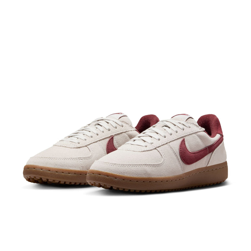 WMNS Nike Field General (Light Bone/Dark Team Red)