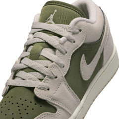 Air Jordan 1 Low SE GS (Medium Olive/Lt Orewood)