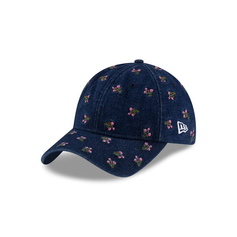 New Era Cap Women'S Navy Floral 9TWENTY Adjustable Hat