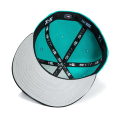 New Era 59Fifty Arizona Diamondbacks Logo Patch Spring Training Hat - Teal, Black