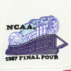 New Era 59Fifty Indiana Hoosiers 1987 Final Four Patch Final Four Hat - White, Cardinal