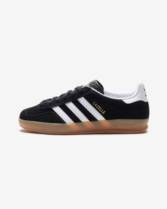 ADIDAS GAZELLE INDOOR - CBLACK/ FTWWHT