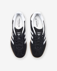 ADIDAS GAZELLE INDOOR - CBLACK/ FTWWHT