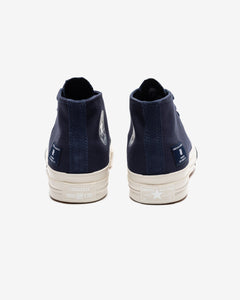 CONVERSE X UNDEFEATED CHUCK 70 MID - BLACKIRIS/ PARCHMENT