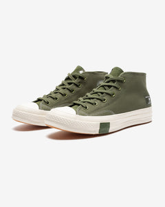 CONVERSE X UNDEFEATED CHUCK 70 MID - CHIVE/ PARCHMENT