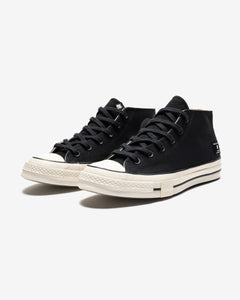 CONVERSE CHUCK 70 MID- BLACK/ NATURALIVORY