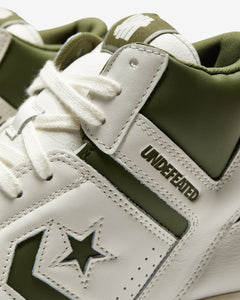 UNDEFEATED X CONVERSE WEAPON MID - VINTAGEWHITE/ CHIVE