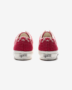 VANS PREMUIM OLD SKOOL 36 KNIT - CHILIPEPPER/ DOVE