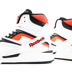 Reebok Pump Twilight Zone White Black Neon Cherry Red Sneaker Shoe Trainer