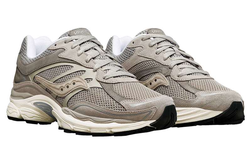Saucony PROGRID OMNI 9 PREMIUM Grey White Beige S70740-10 Sneaker Shoe Trainers