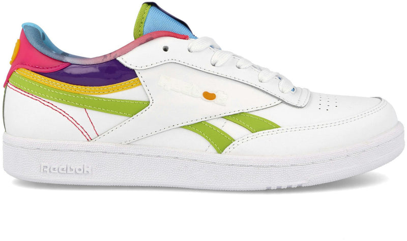 Kids Reebok PS C Revenge White Green Purple Blue Pink Sneaker Shoe Trainer