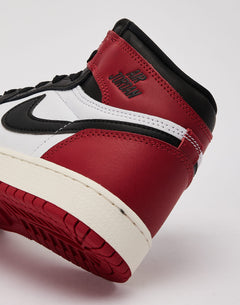 Jordan Air Jordan 1 Retro High OG 'Black Toe Reimagined' Grade-School